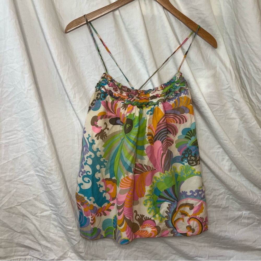 Trina Turk Silk Blouse